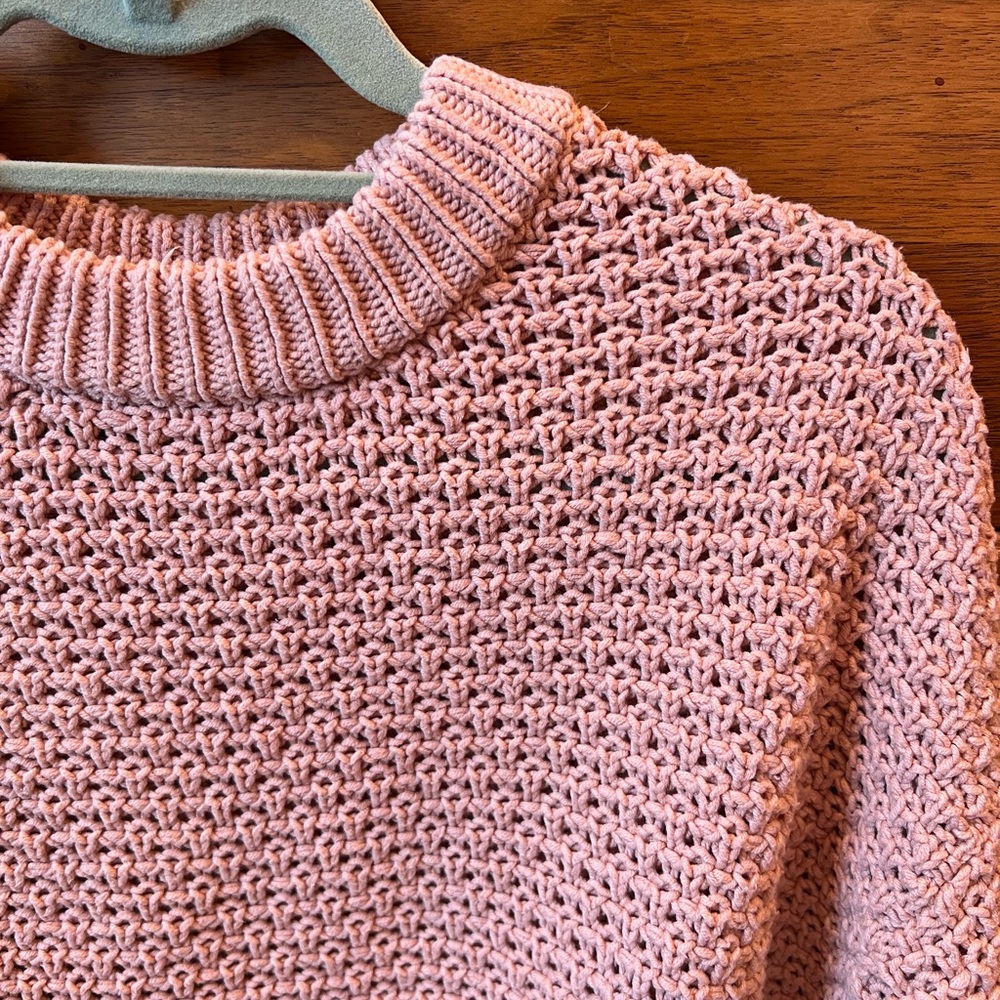 Universal Thread Blush Crew Neck Sweater - Picture 2 of 8